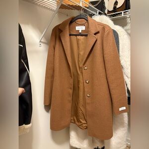 Calvin Klein Women's Brown Coat